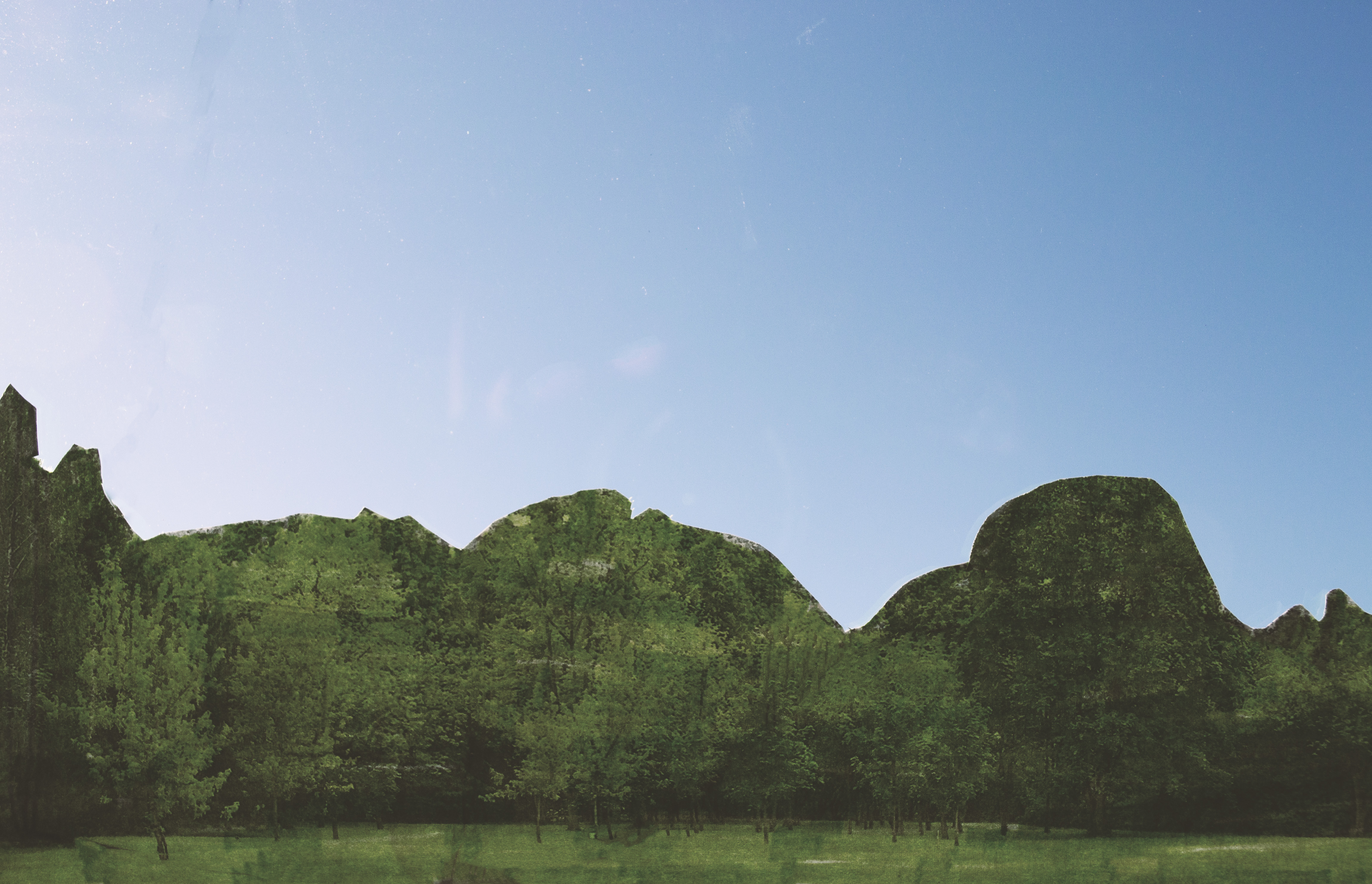 Constructed photography landscape piece by Emily Taylor